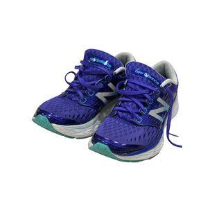 Kids New Balance Purple Colorful Lace up Sneakers Shoes  Size 6